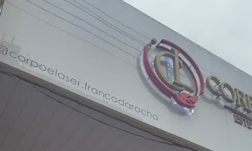 Fachada da Corpo & Laser na Rua Dr. Hamilton Prado, no centro de Franco da Rocha